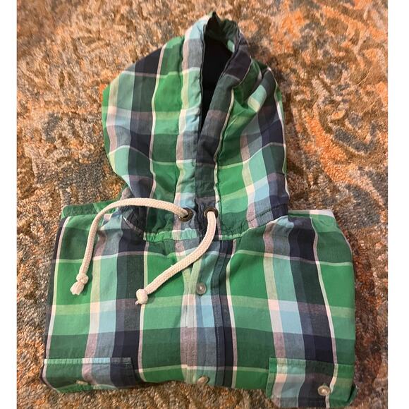 Dutch Plains New York Lightweight Plaid Hooded Shirt, XL - Picture 4 of 4